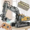 RC Excavator Dumper Car 2.4G Remote Control Engineering Vehicle Crawler Truck Bulldozer Toys for Boys Kids Christmas Gifts