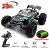 1:16 4WD RC Car 70KM/H Or 50KM/H With LED Remote Control Cars High Speed Drift Monster 4x4 Truck for Kids vs Wltoys 144001 Toys