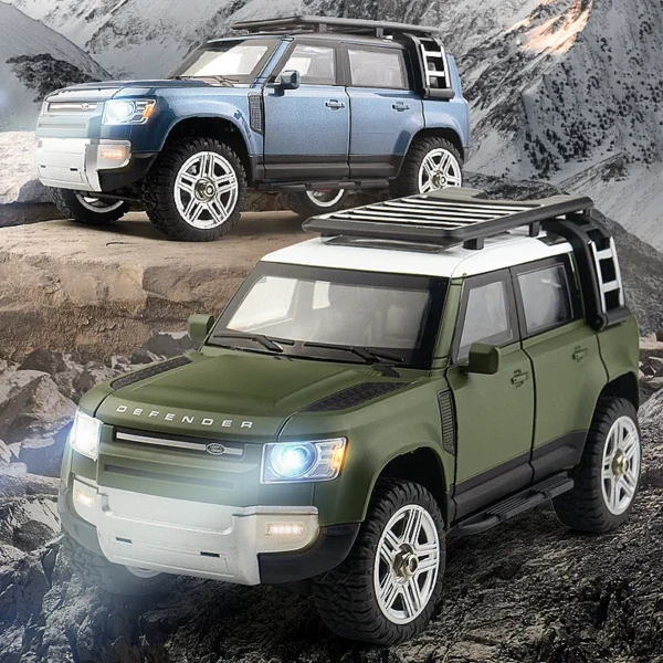 Newest 1/24 2.4G 2402 RC Cars 4WD Alloy Climbing Car LED Light, Fog Light, Double Flashing Light, Turn Light, Reversing Light