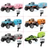 RC 1/64 Speed Mini Off-road Climbing Car Alloy Cool Appearance Light Shock Absorption Children's Toy Gift