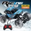4-Way Remote Control Car with Light Anti-Slip Rubber Tire Outdoor Off-Road Climbing Kidsren's Boy Toy Car Model
