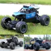 4WD RC Car Off Road 4x4 Remote Control Cars Radio Buggy Truck Racing Drift with Led Lights Toys Gift for Boys Girls Children Kid